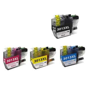 Compatible inkjet cartridges Multipack for Brother LC3013 - 4 pack
