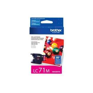 Brother LC71M original ink cartridge, magenta, 300 pages