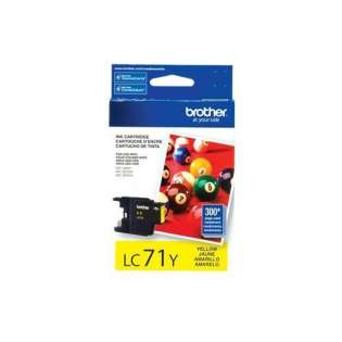 Brother LC71Y original ink cartridge, yellow, 300 pages