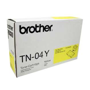 OEM Brother TN04Y cartridge - yellow