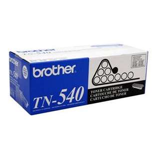 Brother TN540 Genuine Original (OEM) laser toner cartridge, 3500 pages, black