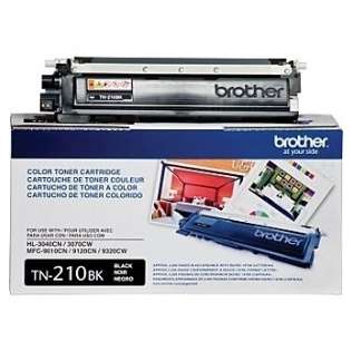 Brother TN210BK Genuine Original (OEM) laser toner cartridge, 2200 pages, black