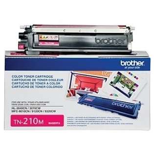 Brother TN210M Genuine Original (OEM) laser toner cartridge, 1400 pages, magenta