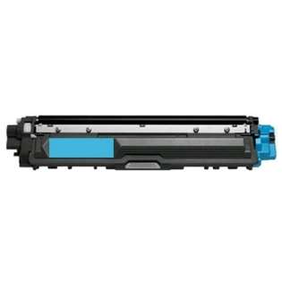 Compatible Brother TN225C toner cartridge, 2200 pages, high capacity yield, cyan