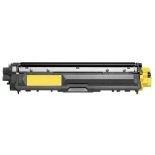 Compatible Brother TN225Y toner cartridge, 2200 pages, high capacity yield, yellow