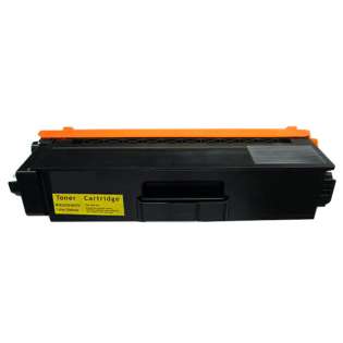 Compatible Brother TN339Y toner cartridge, 6000 pages, high capacity yield, yellow