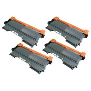 Compatible Brother TN450 toner cartridges, high capacity yield (pack of 4)