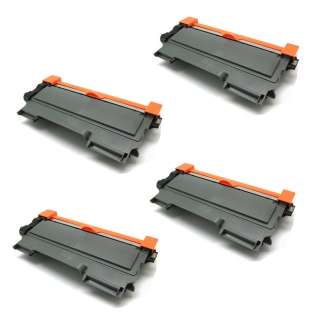 Compatible Brother TN450 toner cartridges - JUMBO capacity (EXTRA high capacity yield) black - Pack of 4