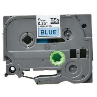 Compatible label tape for Brother TZe-521 - black on blue
