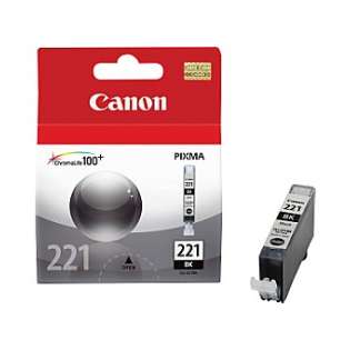 Canon CLI-221BK Genuine Original (OEM) ink cartridge, black