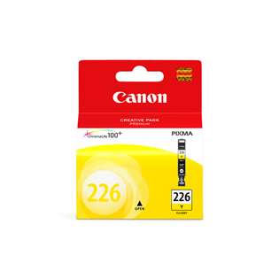Canon CLI-226Y Genuine Original (OEM) ink cartridge, yellow