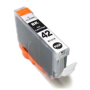 Compatible inkjet cartridge for Canon CLI-42BK - black