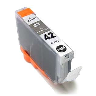 Compatible inkjet cartridge for Canon CLI-42BK - gray