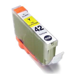Compatible inkjet cartridge for Canon CLI-42BK - yellow