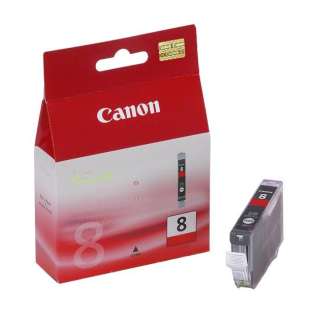 Canon CLI-8R Genuine Original (OEM) ink cartridge, red
