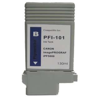 Compatible Canon PFI-101B ink cartridge, blue