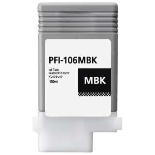 Replacement for Canon PFI-106MBK - matte black