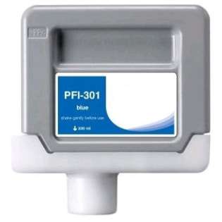 Compatible Canon PFI-301B ink cartridge, pigment blue