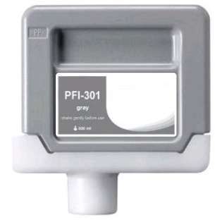 Compatible Canon PFI-301GY ink cartridge, pigment gray