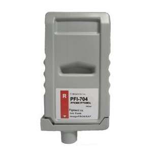 Compatible Canon PFI-704R ink cartridge, pigment red