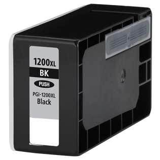 Compatible Canon PGI-1200BK XL ink cartridge, high capacity yield, pigment black, 1200 pages