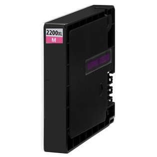 Compatible Canon PGI-2200M XL ink cartridge, high capacity yield, pigment magenta, 1500 pages