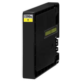 Compatible Canon PGI-2200Y XL ink cartridge, high capacity yield, pigment yellow, 1500 pages