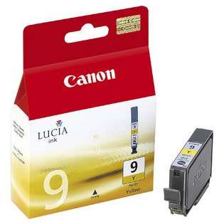 Canon PGI-9Y Genuine Original (OEM) ink cartridge, pigment yellow
