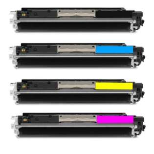 Compatible HP 130A toner cartridges - Pack of 4