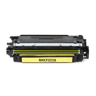 Compatible HP 653A Yellow, CF322A toner cartridge, 16500 pages, yellow