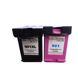 Remanufactured inkjet cartridges Multipack for HP 901XL - 2 pack
