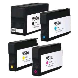 Remanufactured Multipack for HP 950XL/951XL - 4 pack (FULL INK LEVEL SHOWN)