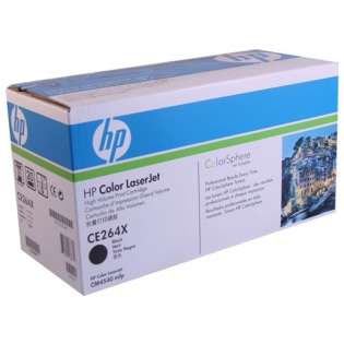 OEM HP CE264X / 646X cartridge - high capacity black