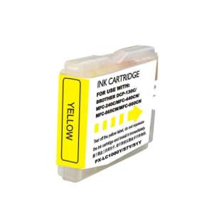 Compatible cartridge for Brother LC51Y - high capacity yellow